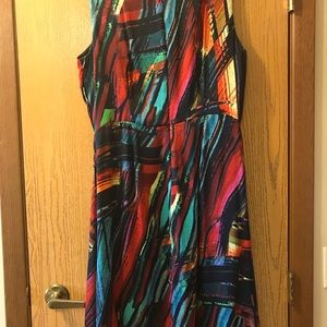 Ellen Tracy multicolored dress.